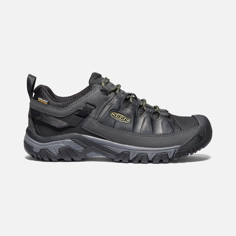 Zapatos de Seguridad Keen Mexico Negros - Hombre Targhee Iii Waterproof - SE7284596